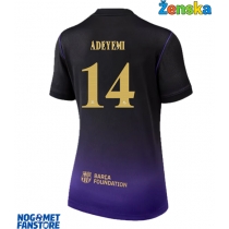 Barcelona Karim Adeyemi #14 Gostujuci Dres za Ženska 2026-27 Kratak Rukav
